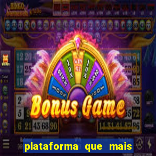 plataforma que mais paga no fortune tiger